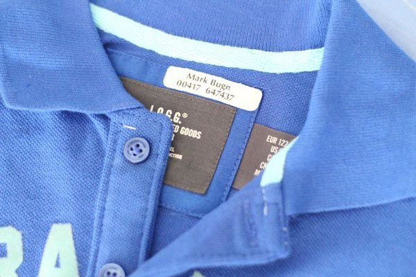 Instruktion om påstrykbara etiketter för « klädplagg » Etiquette thermocollante en France, suisse et Belgique